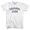 Criminal Code Womens Cotton Junior Cut T-Shirt by Tribe Lacrosse
