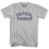 Critical Thinker Womens Cotton Junior Cut T-Shirt by Tribe Lacrosse