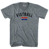 Croatia Fistball Country Flag Tri-Blend V-neck Womens Junior Cut T-shirt by Tribe Lacrosse