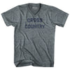 Cross Country Tri-Blend V-neck Womens Junior Cut T-shirt by Tribe lacrosse