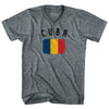 Brown Sauce Please Tri-Blend V-neck Womens Junior Cut T-shirt by Tribe Lacrosse