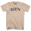 Custom 5 Digit Zip Code Adult Cotton T-shirt by Tribe Lacrosse