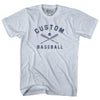 Custom Baseball Adult Tri-Blend T-shirt by Tribe Lacrosse