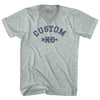 Custom Cross Country XC Adult Tri-Blend V-neck T-shirt by Tribe Lacrosse