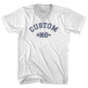 Custom Cross Country XC Adult Tri-Blend V-neck T-shirt by Tribe Lacrosse