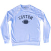 Custom Football Adult Tri-Blend Sweatshirt by Tribe Lacrosse