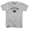 Custom Football Adult Cotton T-shirt by Tribe Lacrosse