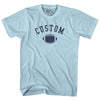 Custom Football Adult Cotton T-shirt by Tribe Lacrosse