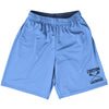Custom Lacrosse Blue Carolina Black Art Lacrosse Shorts Made In USA by Tribe Lacrosse