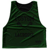 Custom Lacrosse Green Forest and Black Reversible Lacrosse Pinnie by Tribe Lacrosse