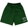 Custom Lacrosse Green Forest Lacrosse Shorts Made In USA by Tribe Lacrosse