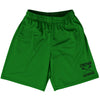 Custom Lacrosse Green Kelly Black Art Lacrosse Shorts Made In USA by Tribe Lacrosse