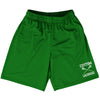 Custom Lacrosse Green Kelly Lacrosse Shorts Made In USA by Tribe Lacrosse