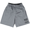 Custom Lacrosse Grey Dark Black Art Lacrosse Shorts Made In USA by Tribe Lacrosse