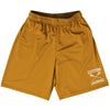 Custom Lacrosse Orange Burnt Lacrosse Shorts Made In USA by Tribe Lacrosse