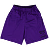 Custom Lacrosse Purple Lakers Black Art Lacrosse Shorts Made In USA by Tribe Lacrosse