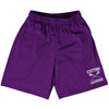 Custom Lacrosse Purple Medium Lacrosse Shorts Made In USA by Tribe Lacrosse