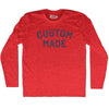 Custom Made Adult Tri-Blend Long Sleeve T-shirt by Tribe Lacrosse