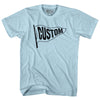 Custom Pennant Flag Adult Cotton T-shirt Tribe Lacrosse