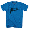Custom Pennant Flag Adult Cotton T-shirt Tribe Lacrosse