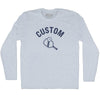Custom Pickleball Adult Tri-Blend Long Sleeve T-shirt  by Tribe Lacrosse