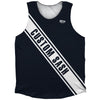 Custom Sash Athletic Tank Top by Tribe Lacrosse