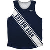 Custom Sash Athletic Tank Top by Tribe Lacrosse
