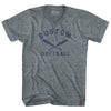 Custom Softball Tri-Blend V-neck Womens Junior Cut T-shirt by Tribe Lacrosse