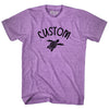Custom Turtle Adult Tri-Blend T-shirt by Tribe Lacrosse