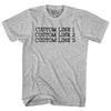 Custom Typewriter Font Womens Cotton Junior Cut T-Shirt Tribe Lacrosse