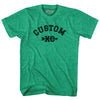 Custom XC Cross Country Running Adult Tri-Blend T-shirt by Tribe Lacrosse