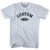 Custom XC Cross Country Running Adult Tri-Blend T-shirt by Tribe Lacrosse