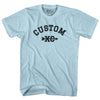 Custom XC Cross Country Running Adult Cotton T-shirt by Tribe Lacrosse