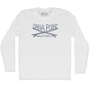 Dana Point Surf Adult Cotton Long Sleeve T-shirt by Tribe Lacrosse