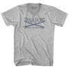 Dana Point Surf Adult Cotton V-neck T-shirt by Tribe Lacrosse
