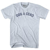 Dos A Cero Text Tee USA defeats Mexico Soccer Text Soccer Adult Tri-Blend T-shirt by Tribe Lacrosse