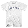 Dos A Cero Text Tee USA defeats Mexico Soccer Text Soccer Adult Cotton T-shirt by Tribe Lacrosse