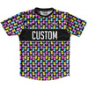 Easter Bunny Custom Running Shirt Track Cross Made In USA by Tribe Lacrosse