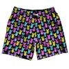 Easter Bunny Swim Shorts 7" Made in USA by Tribe Lacrosse