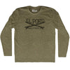 El Porto Surf Adult Tri-Blend Long Sleeve T-shirt by Tribe Lacrosse