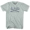 El Porto Surf Adult Tri-Blend T-shirt by Tribe Lacrosse
