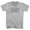 El Porto Surf Adult Cotton V-neck T-shirt by Tribe Lacrosse