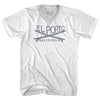 El Porto Surf Adult Tri-Blend V-neck T-shirt by Tribe Lacrosse
