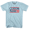 Election Custom Election Two Names And Year Adult Cotton T-shirt by Tribe Lacrosse