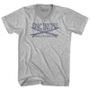 Encinitas Surf Adult Cotton V-neck T-shirt by Tribe Lacrosse