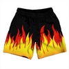 Flame Pattern Soccer Shorts Made In USA  by Tribe Lacrosse