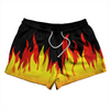 Flame Pattern 2.5" Swim Shorts Made in USA  by Tribe Lacrosse