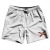 Florida US State Flag Swim Shorts 7" Made in USA by Tribe Lacrosse
