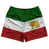 Free Iran Country Flag Rugby Shorts Made In USA by Tribe Lacrosse