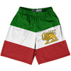 Free Iran Country Flag Lacrosse Shorts Made In USA by Tribe Lacrosse